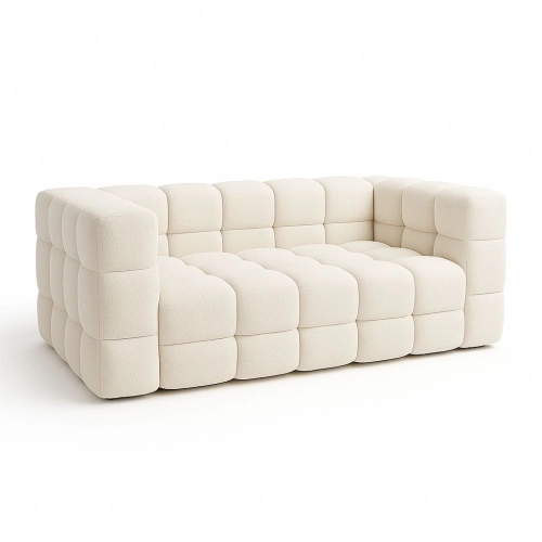 Sofa BUBBLE – Designerska Elegancja i Komfort na Lata Tkanina BOUCLÉ MANZA